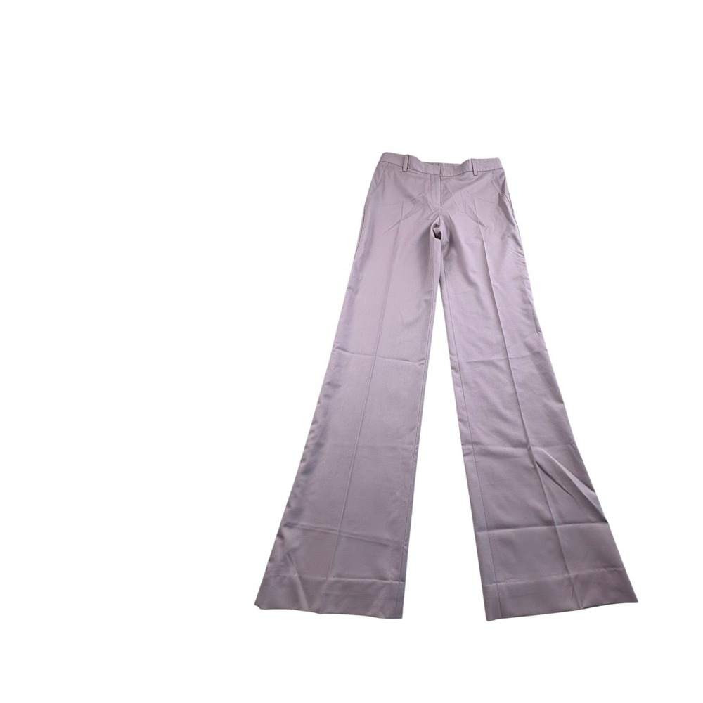 Womens Pink Wool Blend Wide Leg Dress Pants Size 8 Career Office